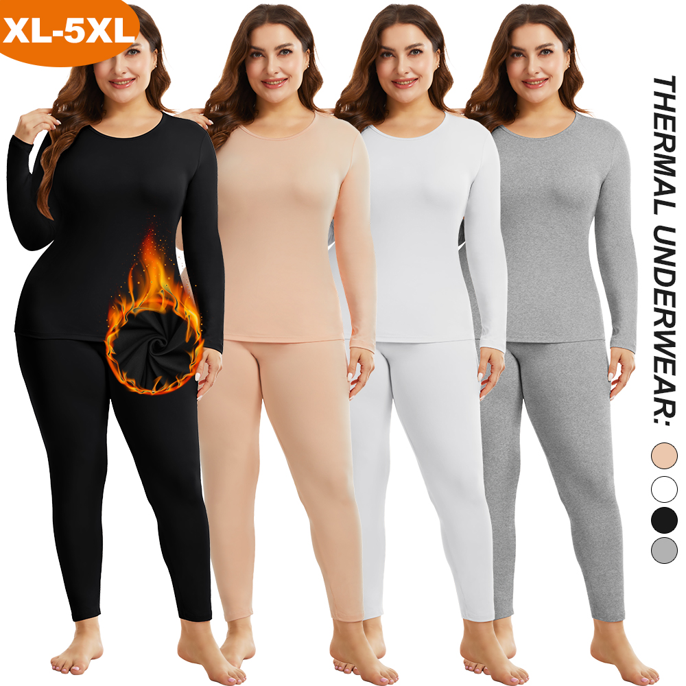 Thermal Long John - Ropa Interior Térmica Cálida de Tallas