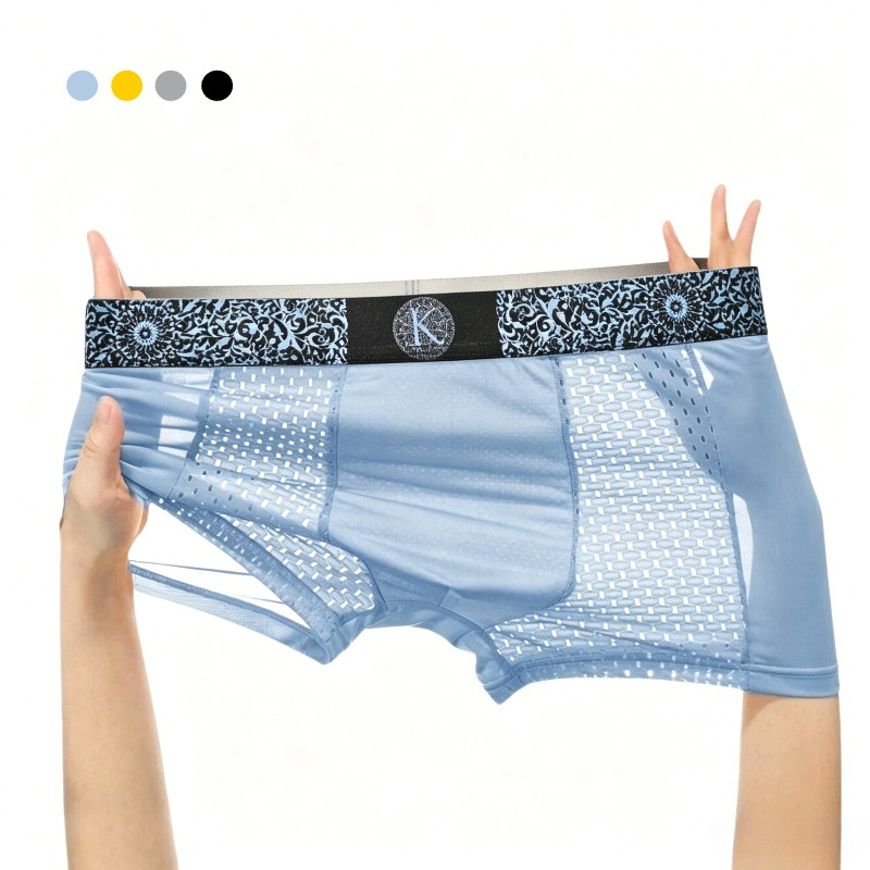 Calzoncillos bóxer de malla de - Mesh Sport Boxer reseña y precio