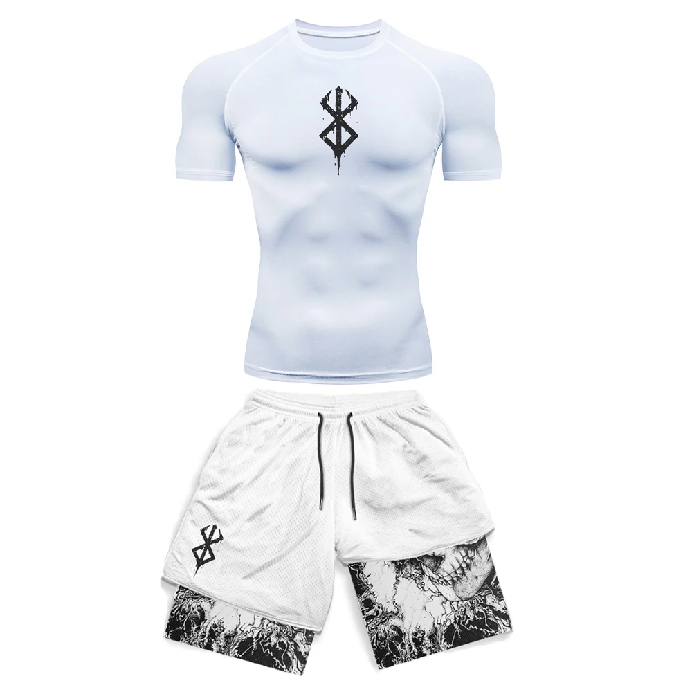 Conjunto de compresión con est - Compression Shorts Athletes reseña y precio