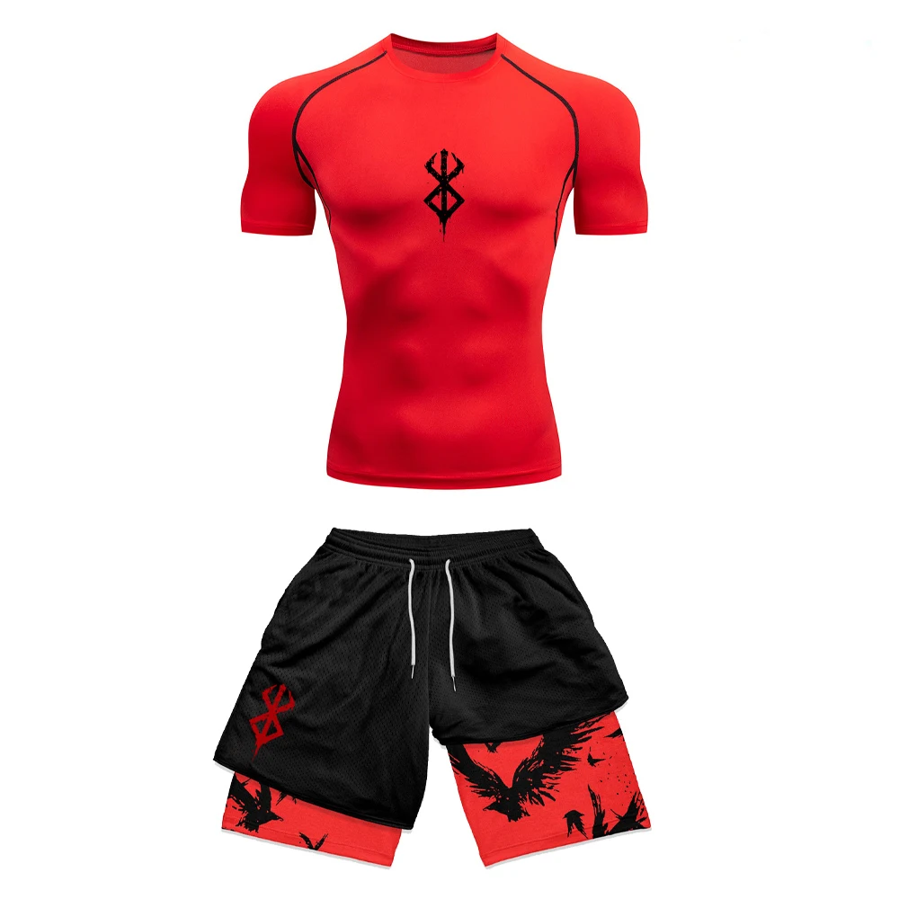 Conjunto de compresión con est - Compression Shorts Athletes reseña y precio