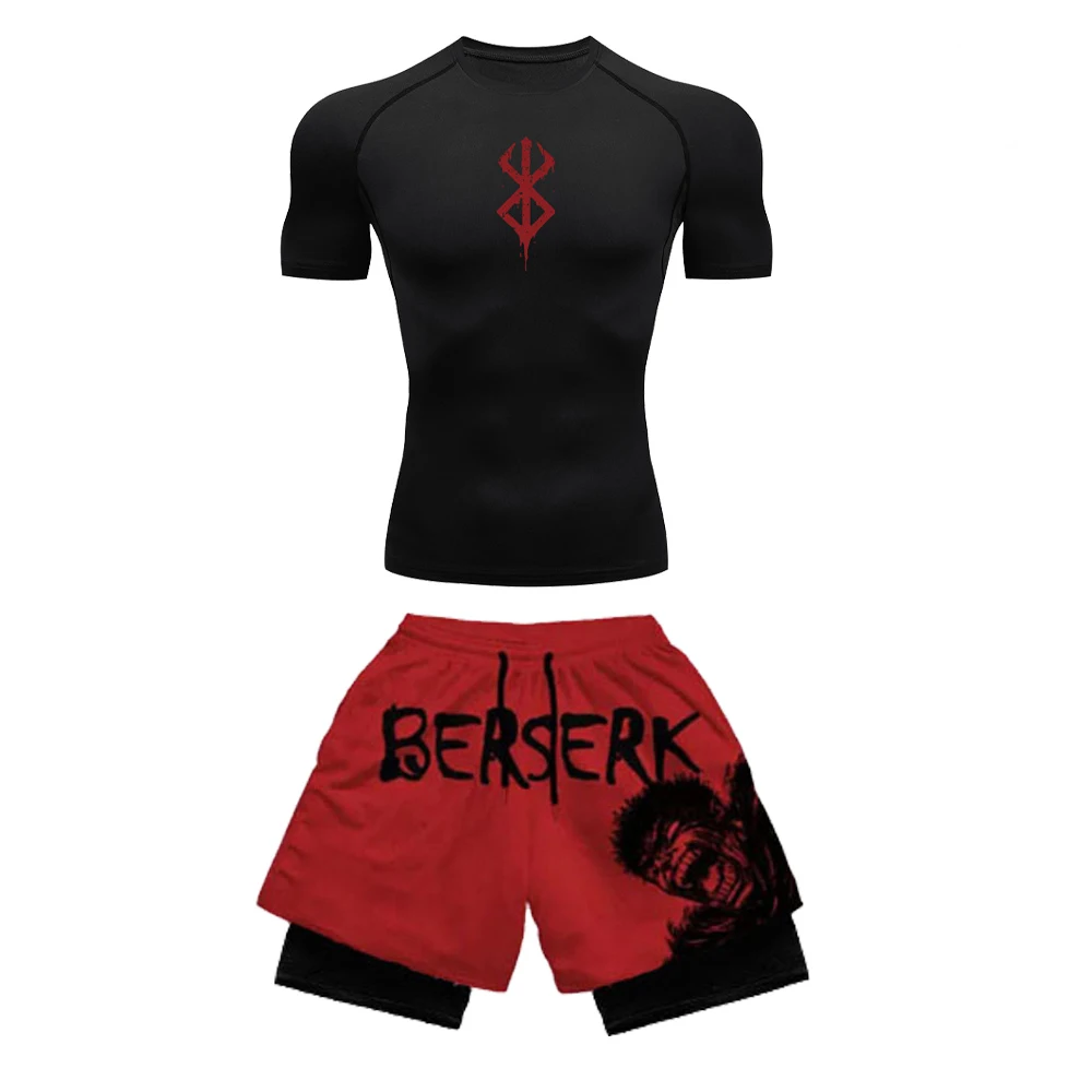 Conjunto de compresión con est - Compression Shorts Athletes reseña y precio